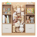 Advwin Dual-Sided Kids Bookshelf & Toy Storage Organiser