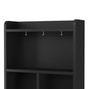 Advwin Set of 2 Tall LED Nightstands w/ Charging Station