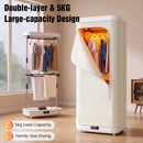 Advwin 1000W Portable Clothes Dryer with Timer