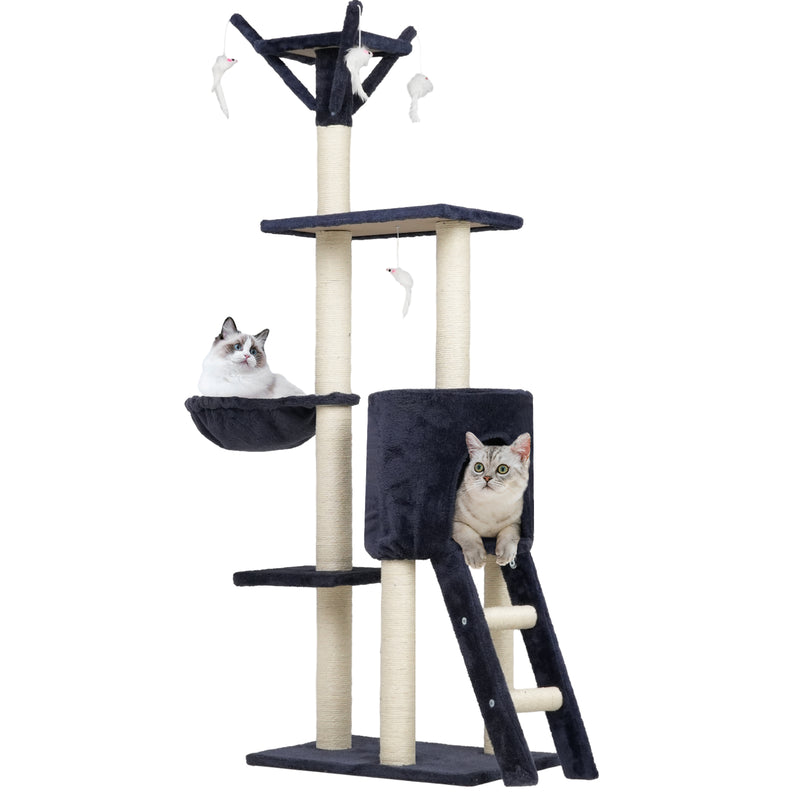 Advwin 145cm Cat Tree Cat Scratcher Post