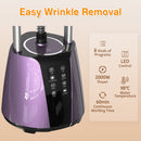 Advwin Standing Garment Steamer with 2L Tank Purple
