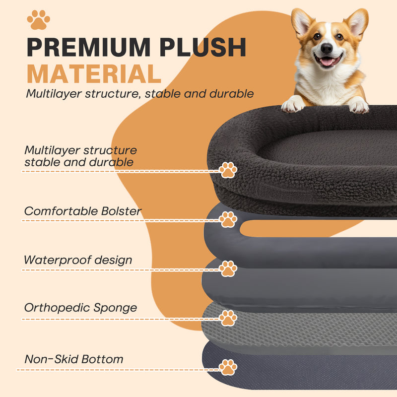 Advwin Foldable Human Dog Bed 2 in 1 Flexible Giant Bed