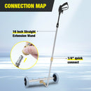 Advwin 2-in-1 Pressure Washer Surface Cleaner 16"