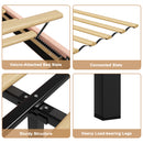 Advwin LED Floating Bed Frame w/ Adjustable Headboard Double