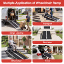 Advwin Wheelchair Ramp 5FT Portable Folding Aluminium Ramp
