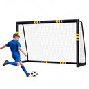 Advwin 2.4m × 1.6m Soccer Goal w/ Foam Safety Padding
