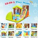 Advwin 10-in-1 Kids Inflatable Jumping Castle w/ Water Slide