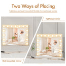 Advwin Makeup Mirror with 15 Dimmable Bulbs