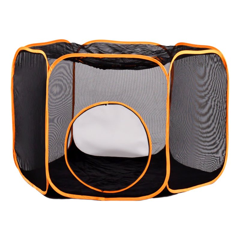 Advwin 6-in-1 Outdoor Cat Enclosure with Playhouse & Tents