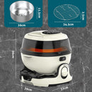 Advwin 6L Multifunctional Cooker Digital Air Fryer