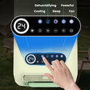 Advwin Portable Air Conditioner 1400W/4800BTU Green (Pre-Order)