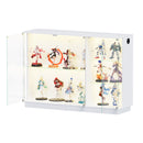 Advwin Glass Display Cabinet w/ 3-Color Sensor LED Light