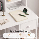 Advwin Kids Study Desk and Chair Set with Bookshelf