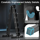 Advwin 6-Tier Heavy-Duty A-Frame Dumbbell Rack