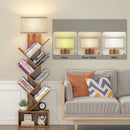 Advwin 6 Tier Tree Bookshelf w/ 3-Color Light