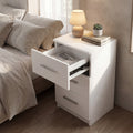 Advwin Bedside Table with 3 Drawers 66cm