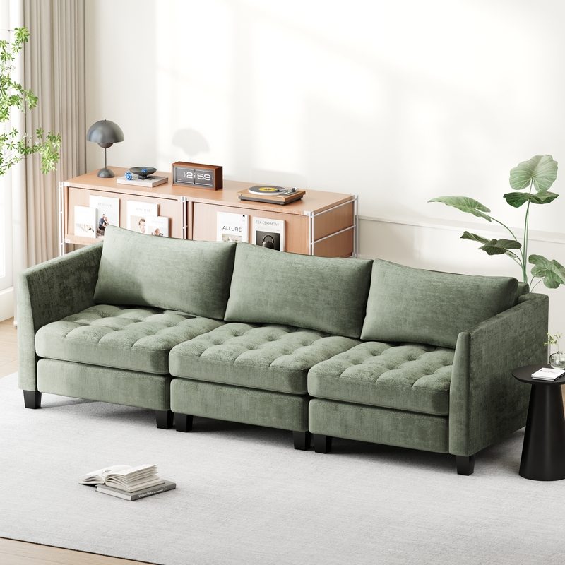 Advwin Modern 3 Seaters Sofa