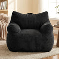 Advwin 83*90cm Corduroy Bean Bag Chair with Backrest