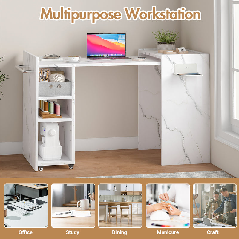 Advwin Folding Multifunctional Sewing Machine Table