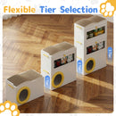 Advwin 4 in 1 Plastic Cat House with Scratching Board