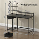 Advwin Reversible LED Gaming Desk