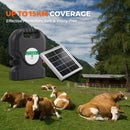 Advwin 15km Solar Electric Fence Energiser Charger