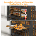 Advwin Heavy-Duty Dog Kennel Dog Crate Furniture