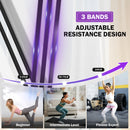 Advwin Foldable Squat Machine with Handles & Bands