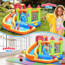 Advwin 10 in 1 Kids Inflatable Bounce House w/ Water Slide