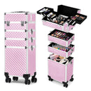 Advwin 4 in 1 Makeup Trolley Case Large Capacity