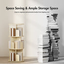 Advwin 3-Tier Rotating Corner Bookshelf 95.5cm