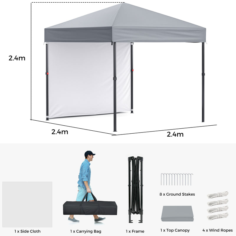 Advwin 2.4*2.4m Pop Up Canopy Tent