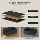 Advwin Single Corner Bed Frame with RGB LED