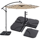 Advwin 4-Piece Cantilever Umbrella Base