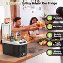 Advwin 16L Portable Car Fridge -9℃~+65℃