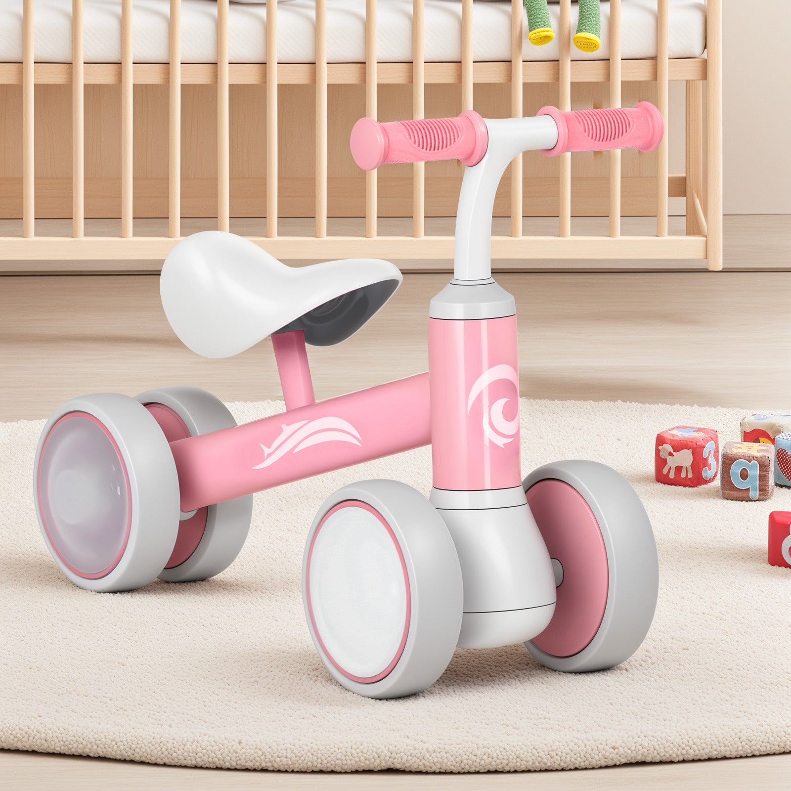 Advwin Baby Balance Bike with Colorful Lighting (Pre-Order)