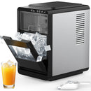 Advwin 12KG Crescent Ice Machine with 15-Min Cycle