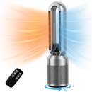 Advwin 2-in-1 Bladeless Tower Fan Heater