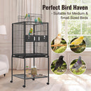 Advwin Bird Cage 146CM Open Top 2 Perches Aviary