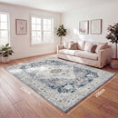 Advwin Vintage Thick Carpet Non-Slip Washable Rug Grey (Pre-Order)