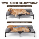 Advwin Outdoor Elevated Dog Bed with Breathable Mesh