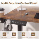 Advwin L Shaped Electric Sit Stand Desk w/ Power Hub