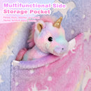 Advwin 2-in-1 Toddler Couch Folding Sofa Bed Convertible