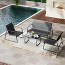 Advwin 4 Pieces Patio Furniture Set Outdoor Modern (Pre-Order)