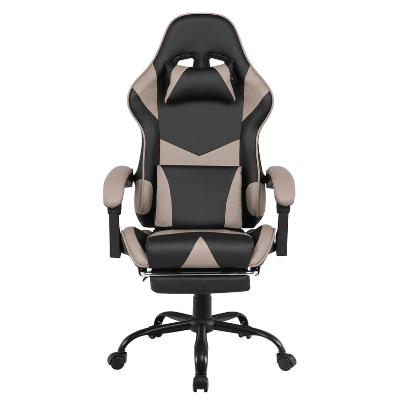 Advwin Computer Gaming Chair with Footrest 135° Tilt