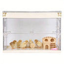 Advwin Foldable Hamster Cages with Side Door
