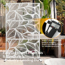 Advwin Leaf Metal Privacy Screen 119x183.5cm