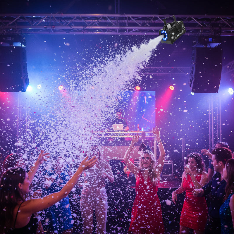 Advwin 900W Snow Machine with RGB Lights