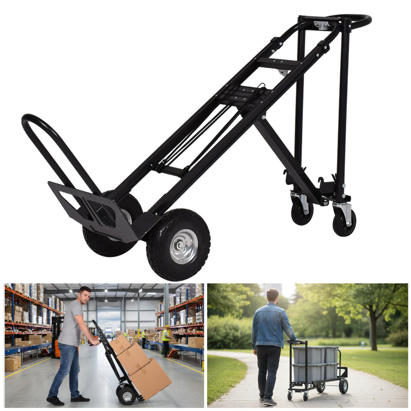 Advwin Portable 4 in 1 Aluminum Hand Truck