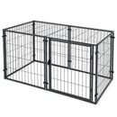 Advwin Heavy Duty Dog Crate for Large Dogs 120 x 60 x 70cm